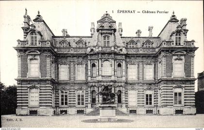 CPA Epernay Chateau Perrier