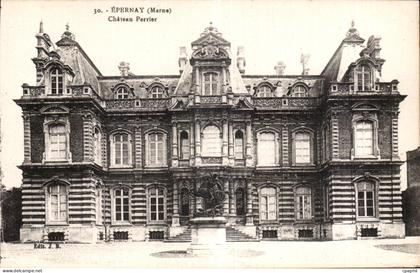 CPA Epernay Chateau Perrier