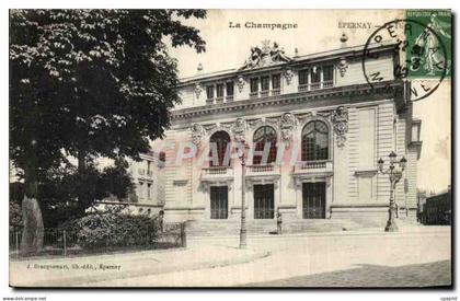 CPA Epernay La Champagne