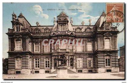 CPA Epernay (Marne) Chateau Perrier