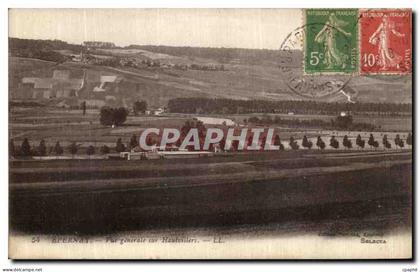 CPA Epernay Vue Generale sur Hautvillers