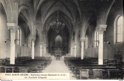 CPA Asile Saint Helene Epinay sous Senart S et O la Nouvelle chapelle