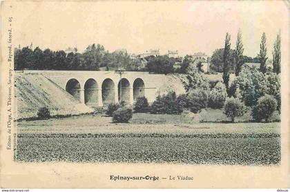 91 - Epinay-sur-Orge - Le Viaduc - CPA - Oblitération de 1905 - Voir Scans Recto-Verso