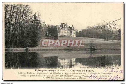 Epinay sur Orge CPa Chateau de Sillery