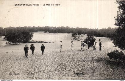 CPA Ermenonville La mer de sable