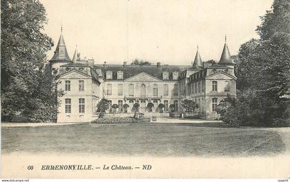 CPA Ermenonville Le Chateau ND