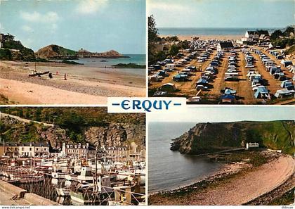 Carte Postale - 22 - Erquy - Multivues - Camping - Flamme Postale de Erquy - CPM - Voir Scans Recto-Verso - Poscard - Ca