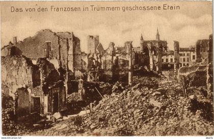 CPA Etain - Das von den Franzosen in Trummern Geschossene Etain (1036720)