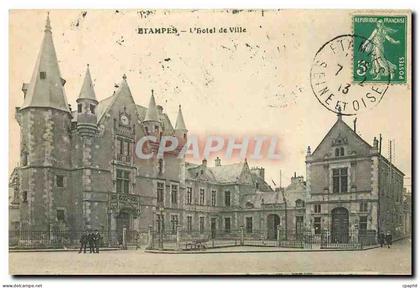 CPA Etampes l'Hotel de Ville