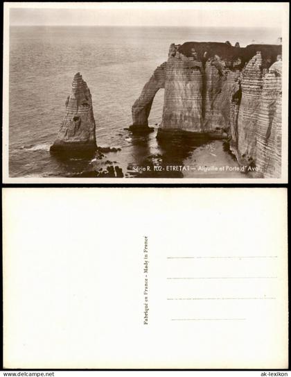 CPA Étretat ETRETAT Aiguille et Porte d'Aval 1930