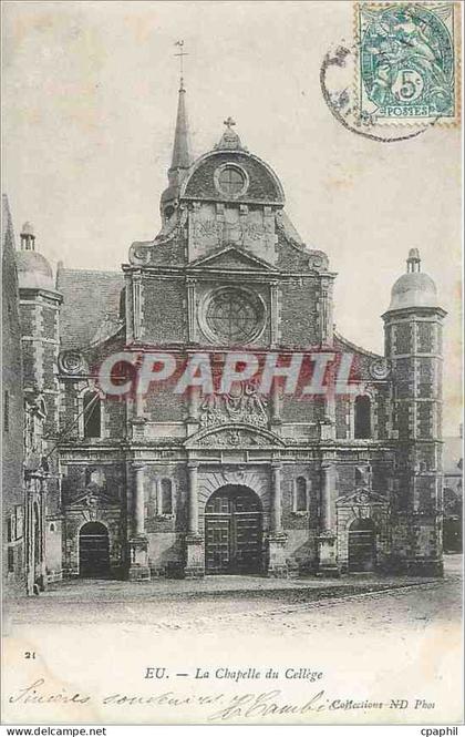CPA Eu La Chapelle du Cellege