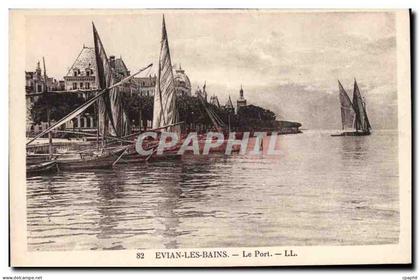 CPA Evian les Bains Le Port