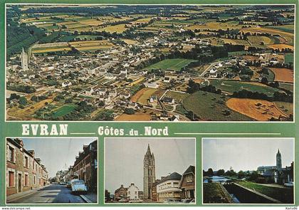 évran , côtes d'armor * CP souvenir du village * evran