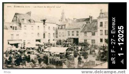 27 Evreux - 960. EVREUX (Eure) - La Place du Marché neuf - marche - marche place du marche ne /  D27D  K27229K  C27229C