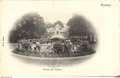 CPA Evreux Jardin Des Plantes