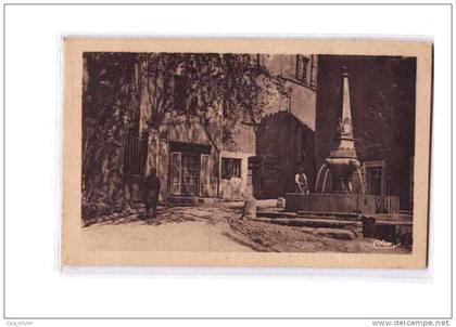 13 EYGUIERES Fontaine Centenaire, animée, ed CIM, 193?