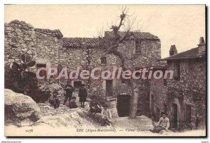 CPA EZE vieux quartier