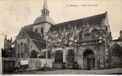 CPA Falaise Eglise Ste Trinite