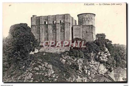CPA Falaise Le chateau
