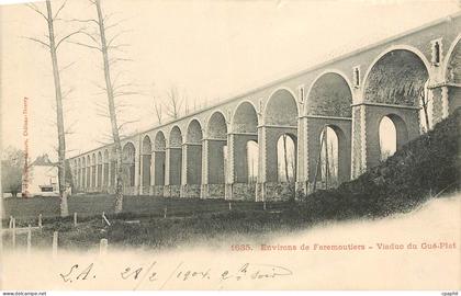 CPA Environs de Faremoutiers Viaduc du Gue Pint