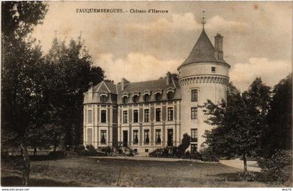 CPA FAUQUEMBERGUES Chateau d'Hervare (413962)