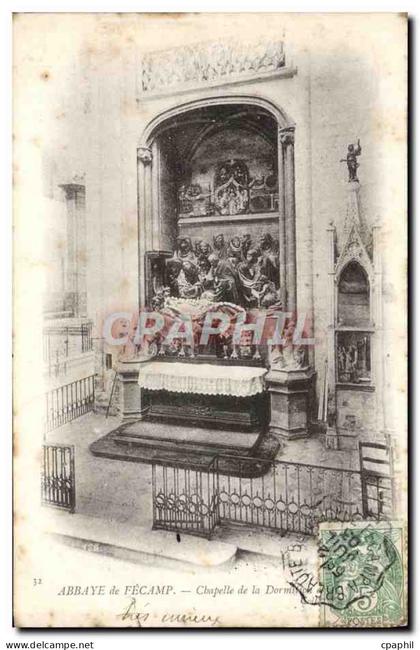 CPA Abbaye de Fecamp Chapelle