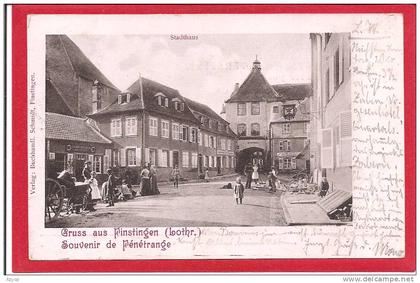 57 - GRUSS AUS FINSTINGEN - FENETRANGE - Stadthaus