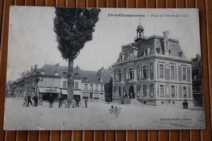 CPA Fère-Champenoise commune française,située département de la Marne 51 région Champagne-Ardenne 1915 hotel de ville
