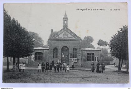 CPA [80] Somme >  Feuquieres en Vimeu - La Mairie