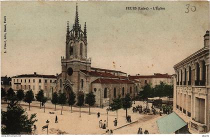CPA FEURS - L'Église (459476)