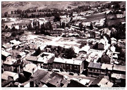 12 / EN AVION AU DESSUS DE FIRMI / PLACE DE LA MAIRIE / LAPIE 3 / RARE