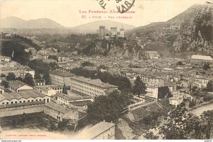 CPA Foix - Vue Generale