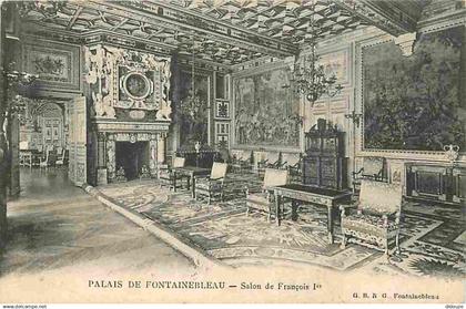 77 - Fontainebleau - intérieur du Palais de Fontainebleau - CPA - Voir Scans Recto-Verso