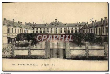 CPA Fontainebleau Le Lycee