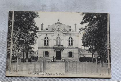 Cpa 1905, Fontenay aux Roses, la mairie, Hauts de Seine 92