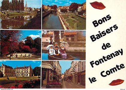 85 - Fontenay le Comte - Multivues - Folklore - CPM - Voir Scans Recto-Verso