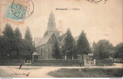 FRANCE - Formerie - Eglise - Tour - Girouette - Animé - Ob 1907 - CPA
