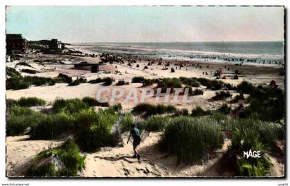 CPA Fort Mahon Les Dunes et la Place