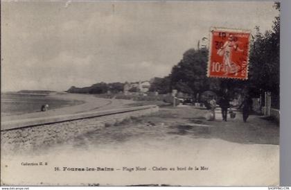 17 - Fouras-les-Bains - Plage Nord - Chalets au bord de la mer - Voyagé - Do...