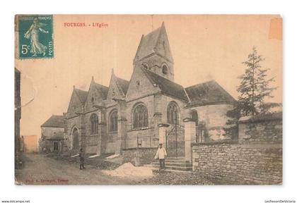 Fourges – L'église, Eure, France
