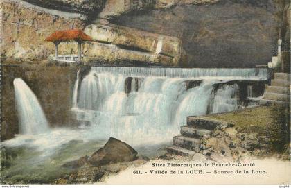 CPA Sites Pittoresques de Franche Comte Vallee de la Loue Source de la Loue