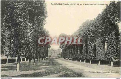 CPA Saint Martin du Tertre l'avenue de Franconville