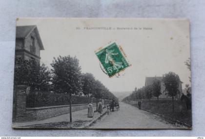 Franconville, boulevard de la mairie, Val d'Oise 95