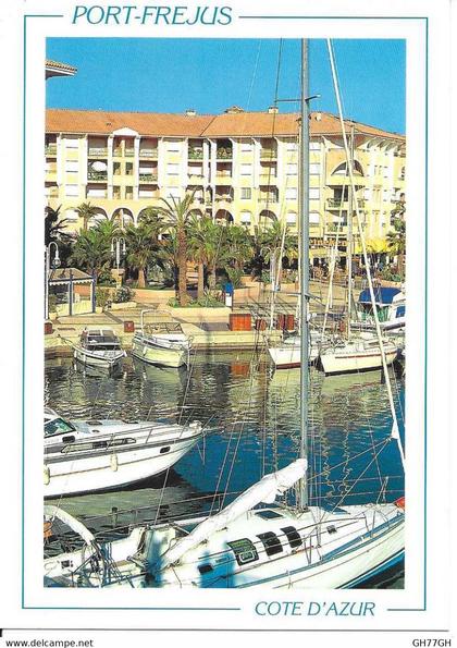 CP PORT FREJUS -non circulée
