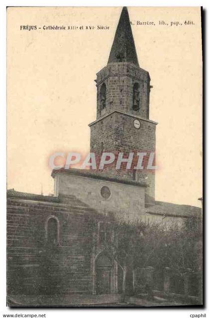 CPA Frejus Cathedrale