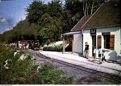 CPSM Chemin de Fer Touristique Froissy Dompierre (Somme)