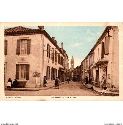 40310 - GABARRET - RUE MARSAN
