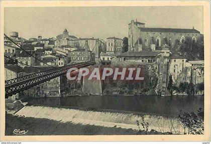 CPA Gaillac Tarn vue generale et le Tarn