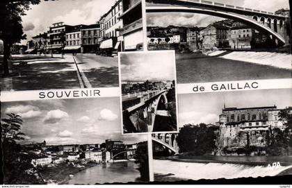 CPA Souvenir De Gaillac