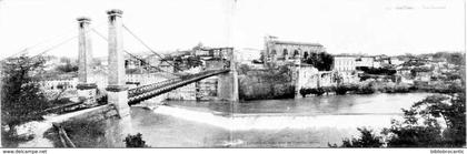 D81 - CPA Précurseur double format : GAILLAC - VUE GENERALE PANORAMIQUE